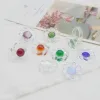 Sunflower's new cross-border ring flower plate from Europe and America, transparent acrylic resin flower diy mobile phone case accessory Application Scenario